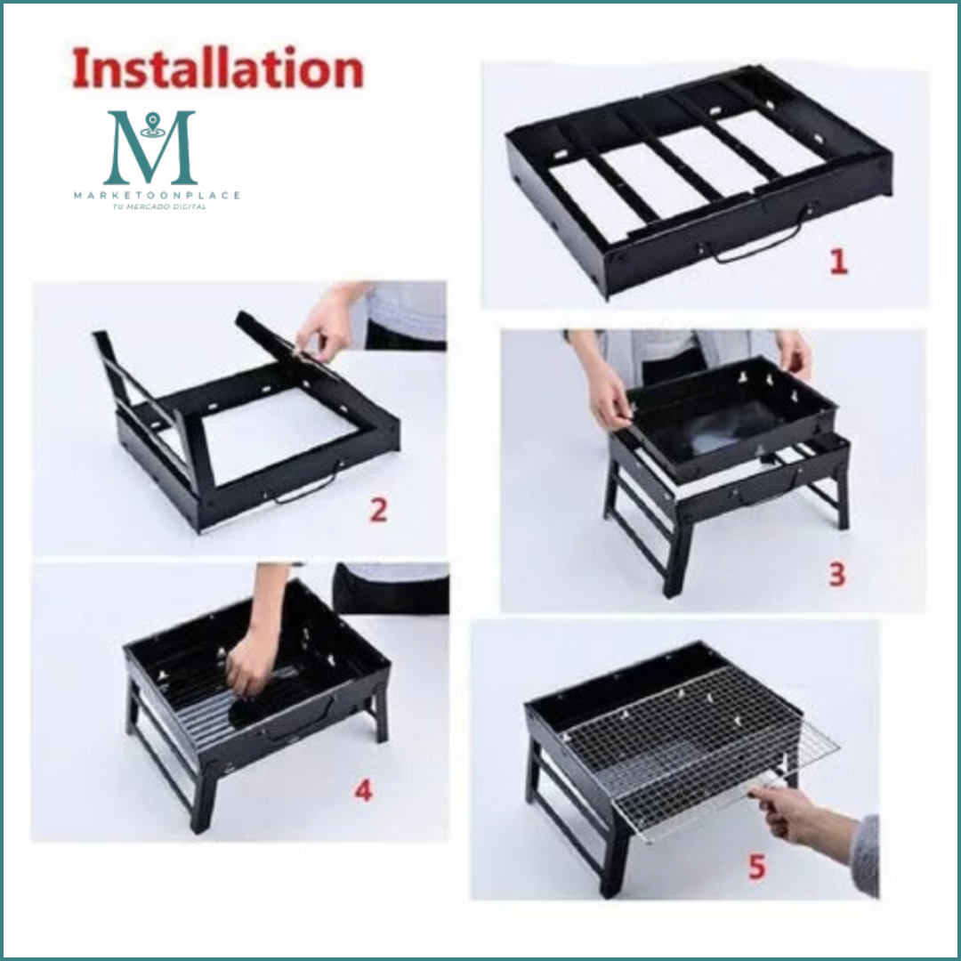 CookPro™ -Mini ParrillaPlegable